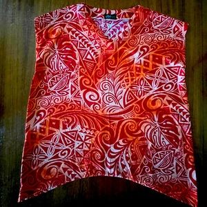 Naupaka Island Designs women’s top. Made Hilo, Hawaii. Size Large. New no tags